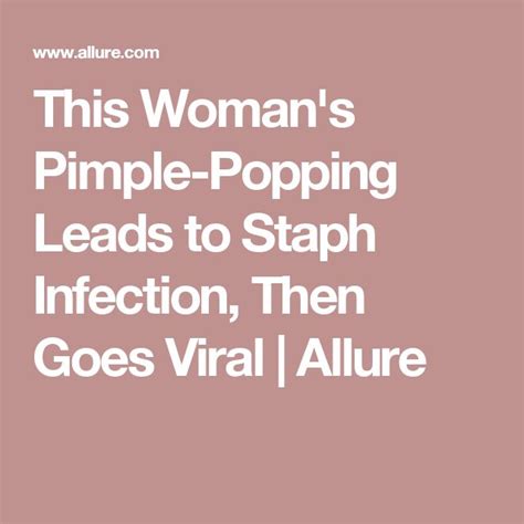this woman s scary infection shows exactly why you shouldn t pop your pimples pimples pimple