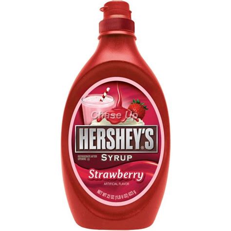Hersheys Strawberry Topping Syrup 623gm