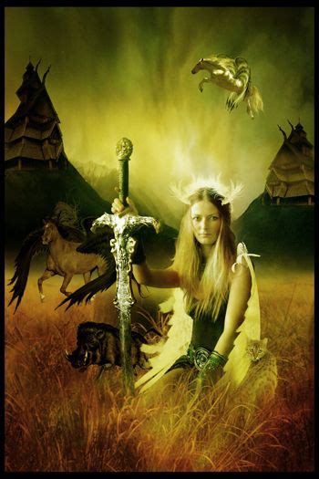 Norse Mythology Fan Art Freya Freya Norse Mythology Goddess Of Love Norse Mythology