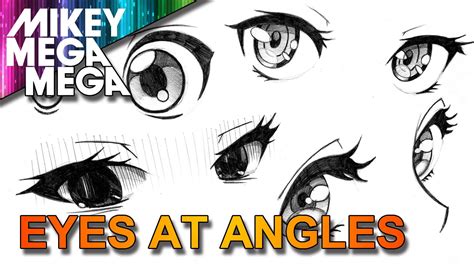 How To Draw Manga Eyes From The Side Astar Tutorial