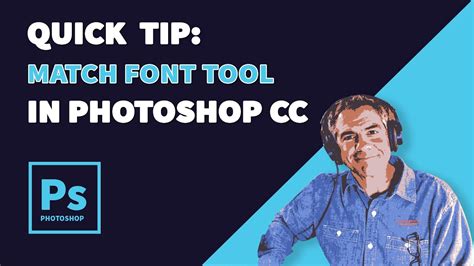 Quick Tip Match Font In Photoshop Youtube