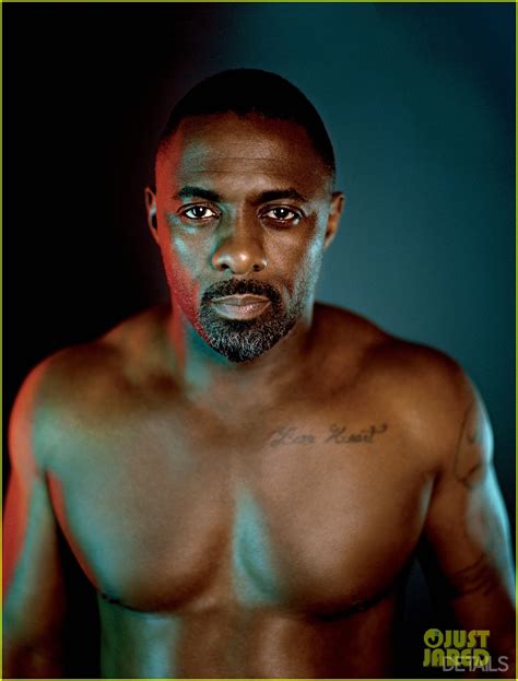 Idris Elba Strips Down For Details Magazine Cover Photo 3175300 Idris Elba Magazine