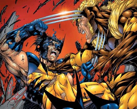 Download Wolverine Vs Sabretooth Hd Wallpaper And Image By Ericb85