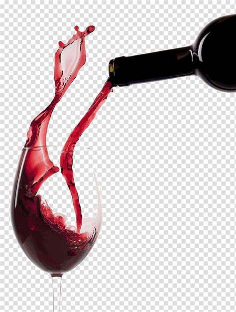 Red Wine White Wine Wine Glass Winery Transparent Background Png