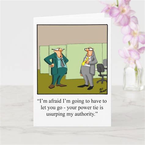 Funny National Bosss Day Greeting Card National Bosses