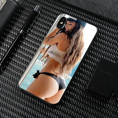 Sexy Ass Underwear Bikini Woman Girl Silicone Phone Case For Sony
