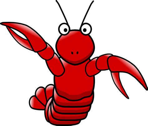 Cartoon Lobster Clip Art