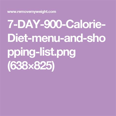 900 Calorie Diet 1500 Calorie Diet 1400 Calorie Diet