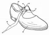 Tap Shoes Coloring Dance Drawing Shoe Dancing Getcolorings Patents Getdrawings Inspiration Printable sketch template