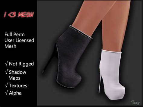 Check Out This Second Life Marketplace Item Boots Ankle Boots Mesh