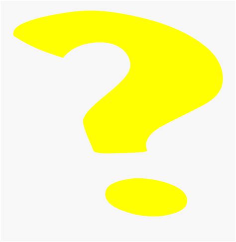 Yellow Question Mark Inside Red Circle Clip Art Free Transparent