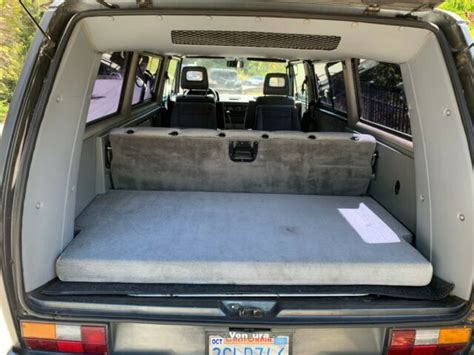Extra electric outlets, led lamps, portable shower. 1987 VW Vanagon Weekender - Wolfsburg Edition - Classic ...