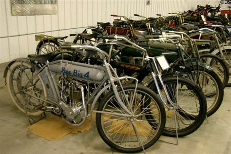 Collection Of Antique Motorcycles At Warp Pioneer Village Minden Ne