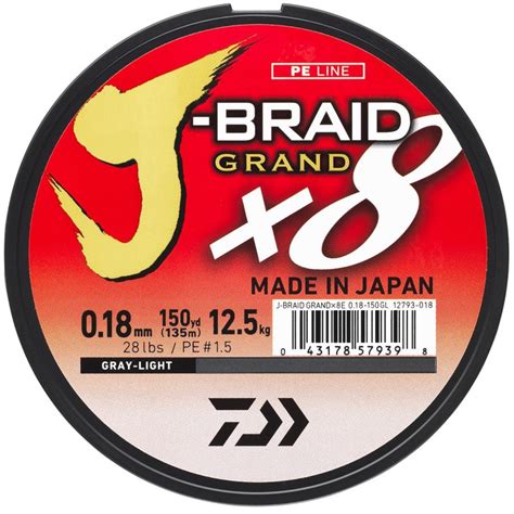 Daiwa J Braid Grand X Tresse Chartreuse M