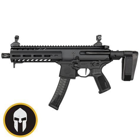 Sig Sauer Mpx 9mm 8 Pistol With Timney Trigger And Mpx Psb Brace