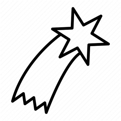Shooting Star Shooting Star Astronomy Comet Meteor Sentinel Icon