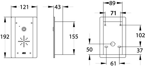 AES 603-FB Flush Architectural Wireless Audio… | Rolling Center
