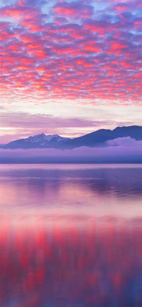 1125x2436 Pink Waves Nature Landscape 5k Iphone Xsiphone 10iphone X