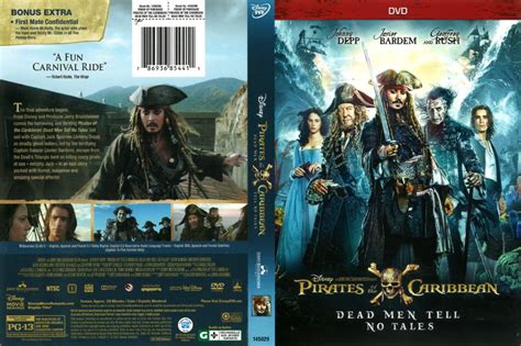 Pirates Of The Caribbean Dead Men Tell No Tales 2017 R1 Dvd Cover