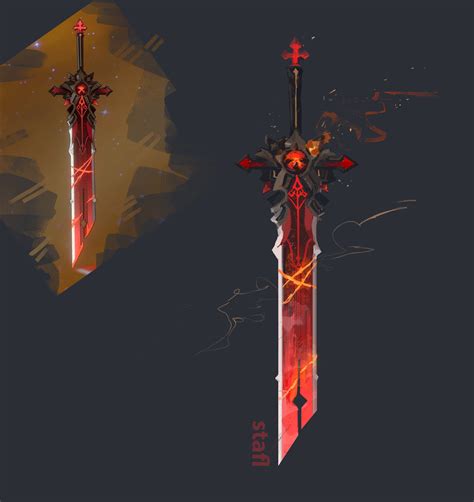 Artstation Genshin Impact Sword