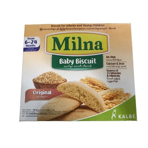 Milna Baby Biscuit Original 130g Shopee Philippines
