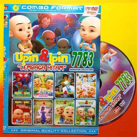 KASET DVD FILM KARTUN ANAK: UPIN & IPIN VOLUME 7783 LEMBAH HITAM