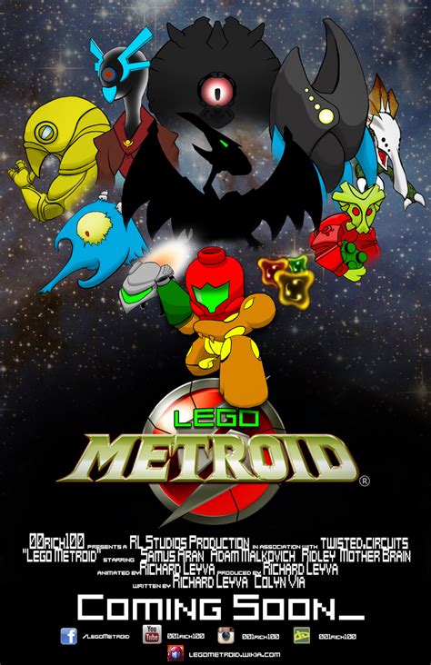 Lego Metroid Poster By 001rich100 On Deviantart