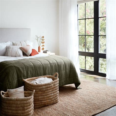 The Citizenry Urvi Handwoven Braided Jute Rug Home Interior, Bedroom