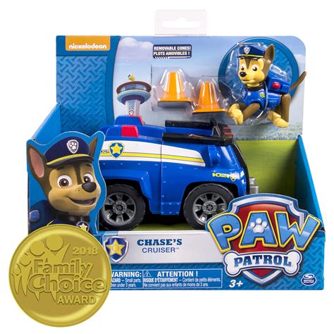 Paw Patrol Chases Cruiser Vehicle And Figure
