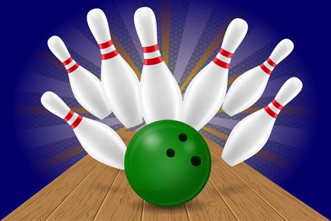 Illustrazione Vettoriale Di Palla Da Bowling E Pin 514391 Arte