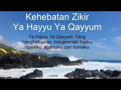 Kesitimewaan dzikir ya hayyu ya qoyyum | habib novel alaydrus. Kehebatan Zikir Ya Hayyu Ya Qayyum - YouTube