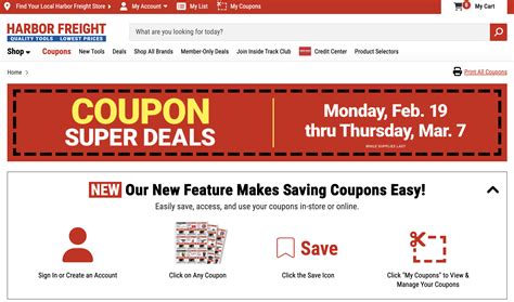 Harbor Freight Coupon