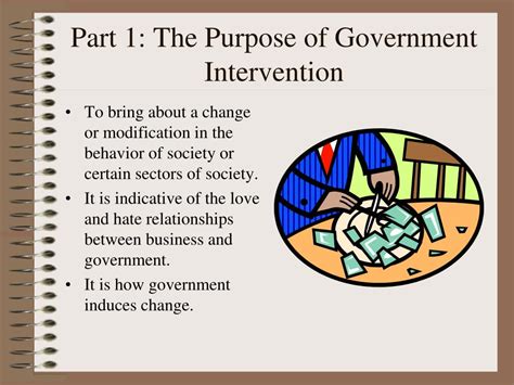 Ppt 1010 Class 7 The General Model Of Government Intervention