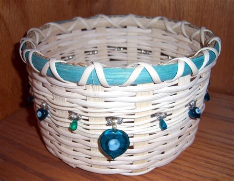 A Beautiful Beaded Basket · A Bowl Or Basket · Weaving On Cut Out Keep