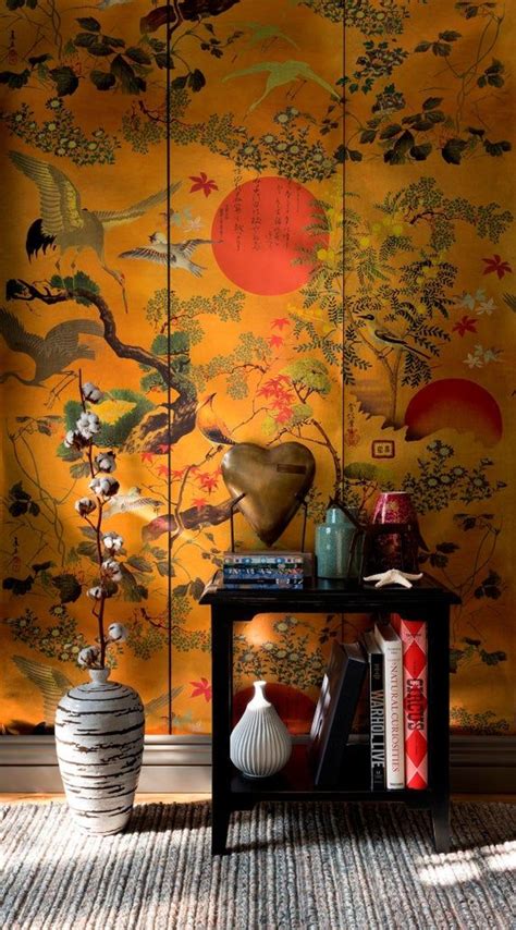 Traditional Japanese Wallpaper Designer Wallpaper Panel Feature