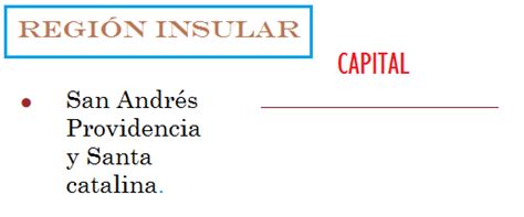 Ciencias Sociales Practico Los Departamentos Y Capitales De Colombia