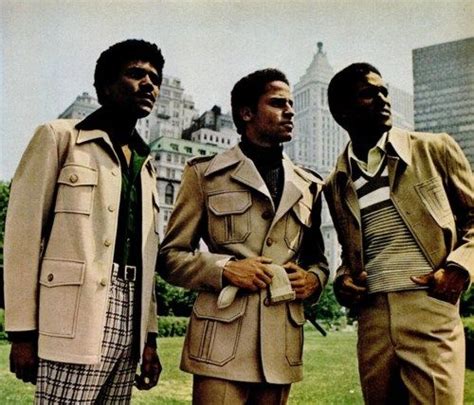 Seventies 70s Fashion Men 70s Black Fashion African American Men