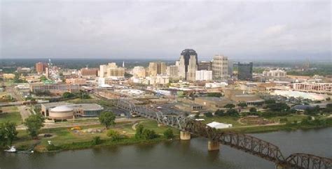 Shreveport La Downtown Aerial Photo Picture Image Louisiana At