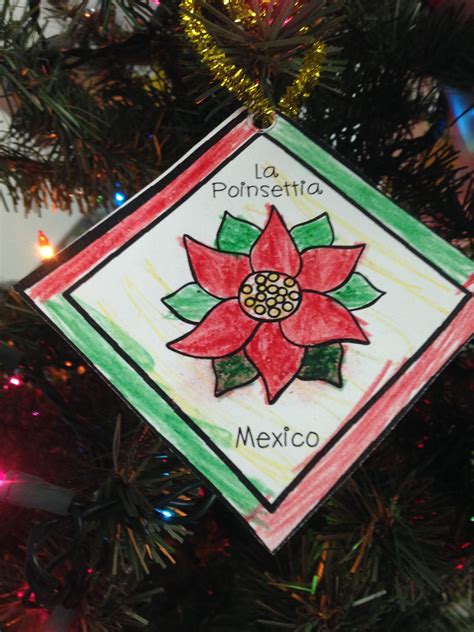 Christmas Around The World Ornaments Christmas In Mexico Students C