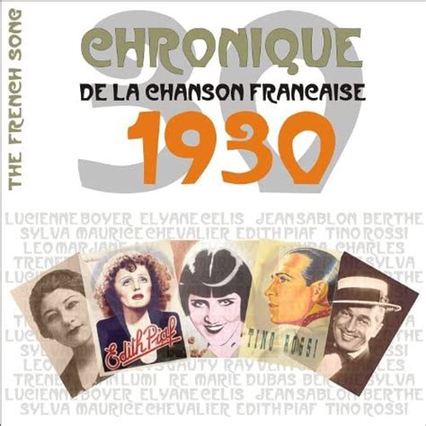 Amazon Co Jp The French Song Chronique De La Chanson Fran Aise