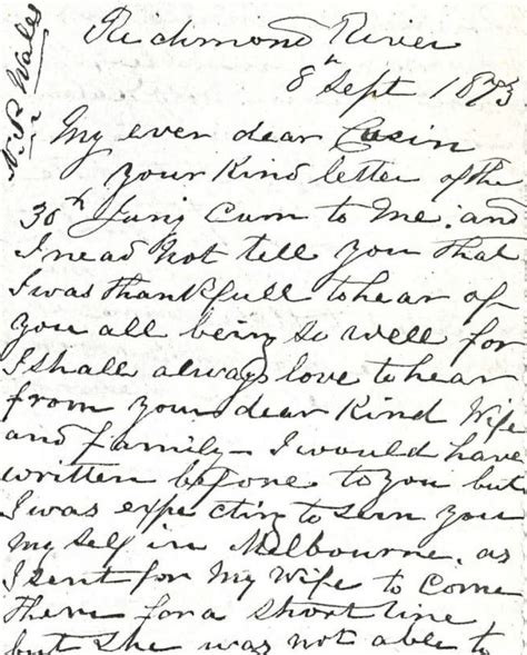 Collection Of 19th Century Letters Rousay Remembered