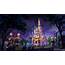 Mickeys Flashy Dress Glowing Castle To Mark Disney World 50th