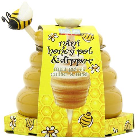 Joie Msc Mini Honey Pot And Dipper With Images Honey Pot Best Honey Honey Jar