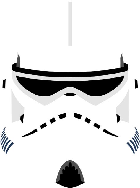 Download Star Wars Clone Trooper Helmet Drawing Clip Art Transparent