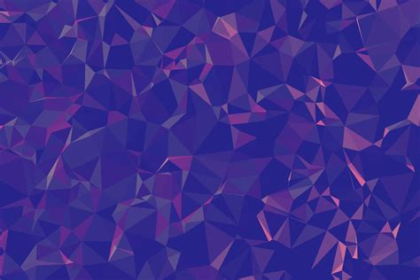 Vector Purple Polygon Abstract Modern Polygonal Geometric Triangle