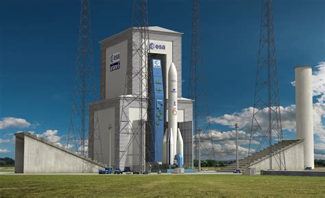 Esa Artists View Of The Configuration Of Ariane 6 Using Four
