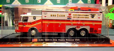 My Code 3 Diecast Fire Truck Collection E One Fdny Heavy Rescue 1