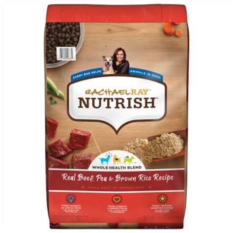 Rachael Ray Nutrish Real Beef Pea And Brown Rice Dry Dog Food 28 Lb 28