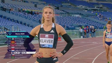 Lieke klaver is a dutch track and field athlete who specializes in sprint races. Klaver in persoonlijk record naar winst in Rome | NOS