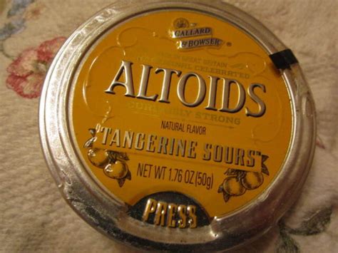 Altoids Sours 1 Sealed Tin Curiously Strong Tangerine Discontinued